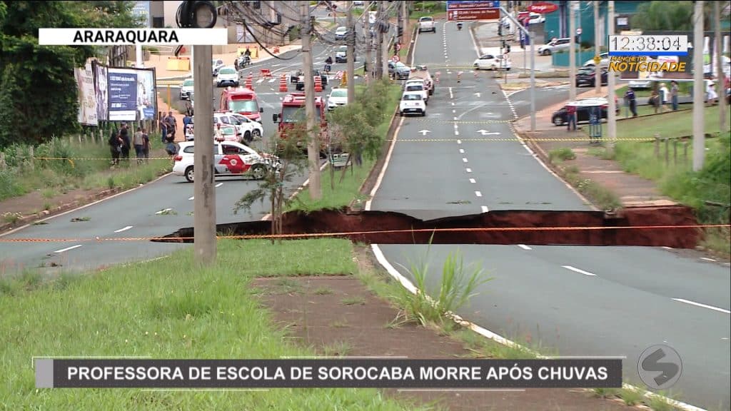 Mãe e filhos morrem em acidente provocado pela chuva TV Sorocaba