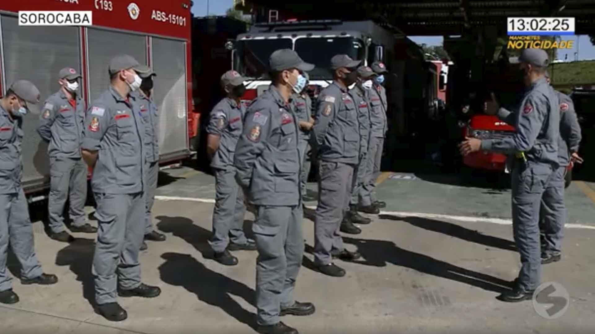 Carreata marca celebração do dia dos bombeiros