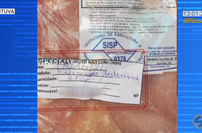  Carne de frango vencida em escola municipal de Boituva gera preocupação em pais de alunos