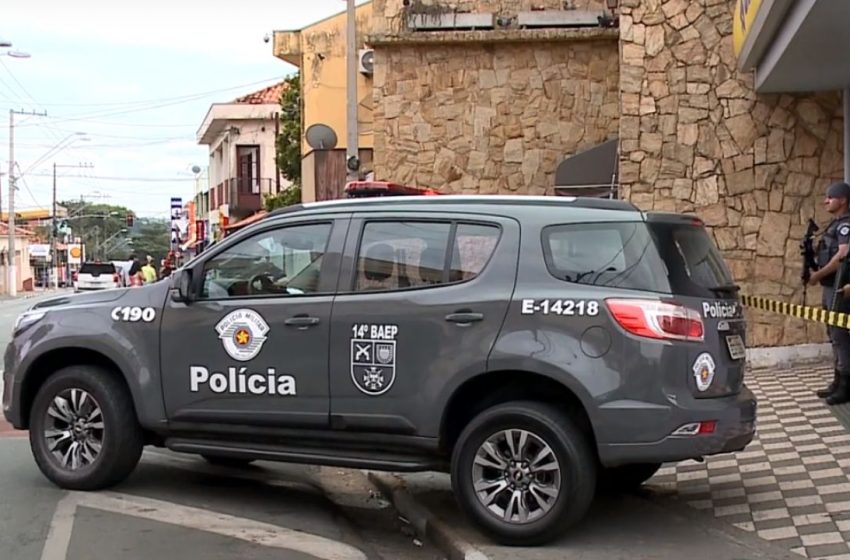  Cinco homens são presos em tentativa de assalto a banco em Iperó