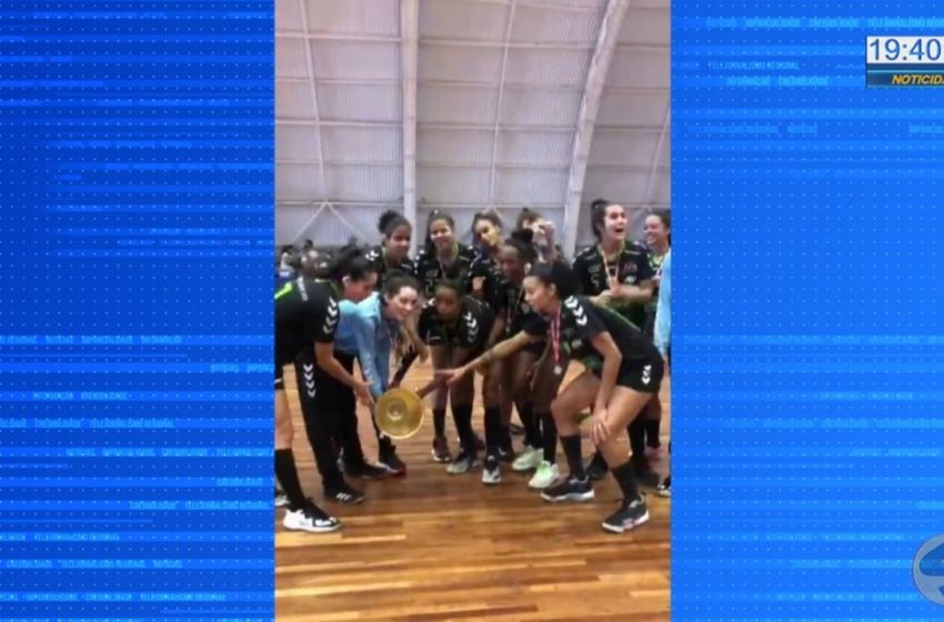  Equipe feminina de handebol de Sorocaba é vice-campeã paulista júnior