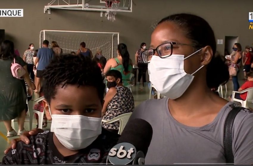  Mairinque realiza mega vacinação de crianças