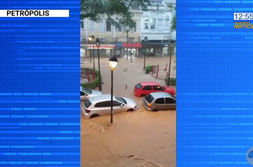  Sorocabana em Petrópolis relata tragédia após fortes chuvas