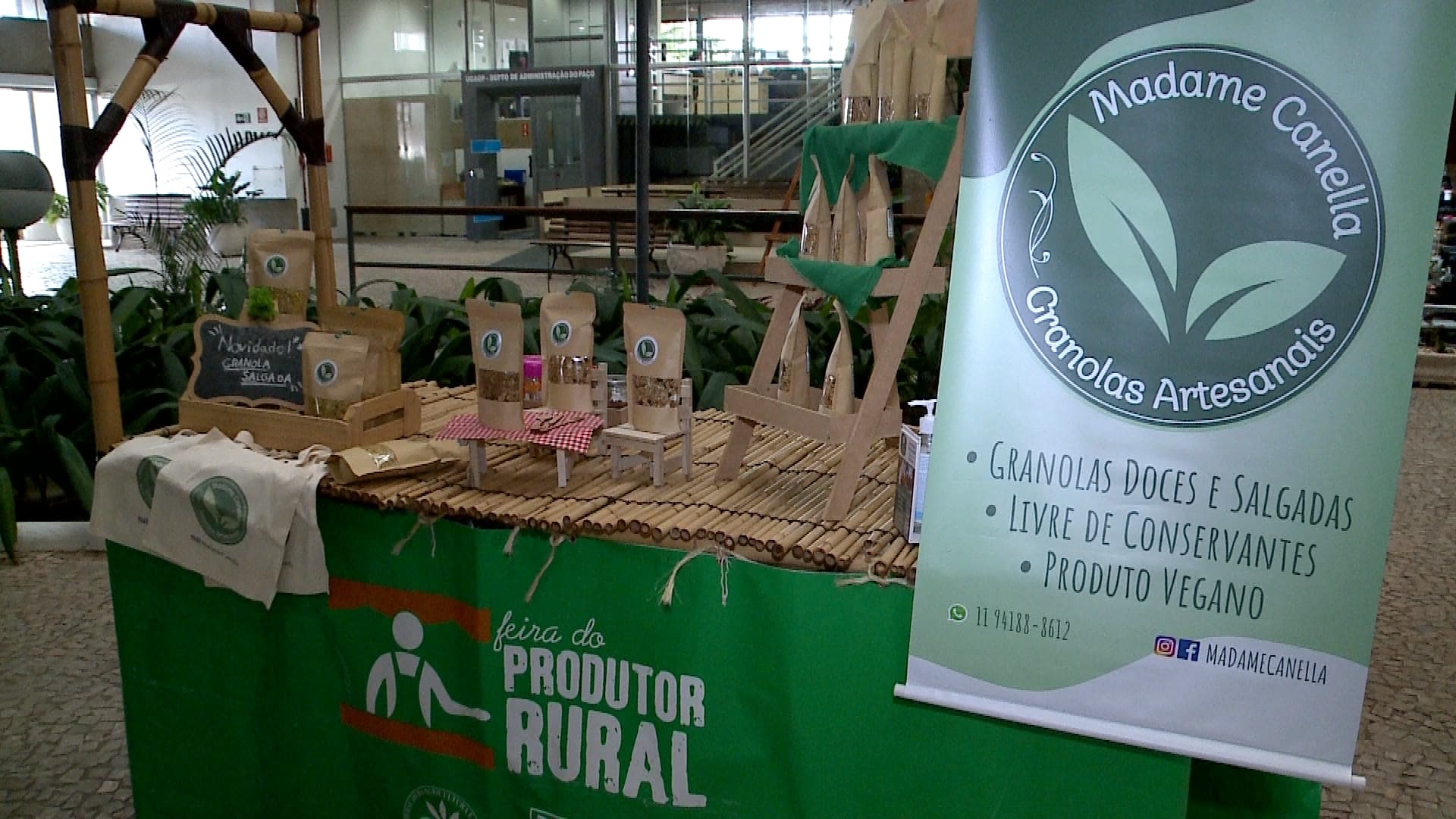 Feira reúne produtores rurais da cidade