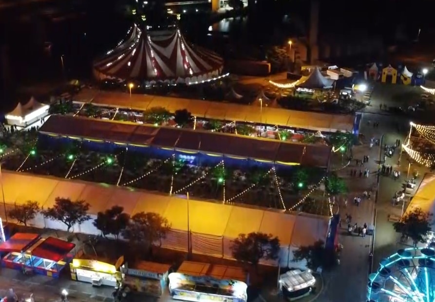 Público aproveita as atrações na abertura da Festa Julina de Sorocaba