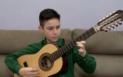 Crianças talentosas se destacam na música e no esporte