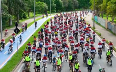 Pedalada tem a participação de centenas de sorocabanos