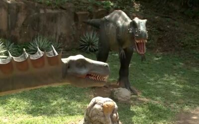 Parque dos dinossauros em Salto tem novas atrações