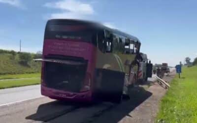 Acidente com ônibus deixa dois mortos em Porto Feliz