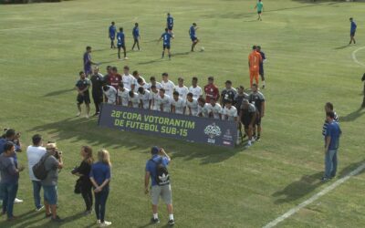 Começa a 28ª Copa Votorantim de Futebol sub-15