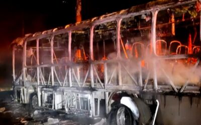 Ônibus é incendiado depois de morte em confronto com a polícia em Itu