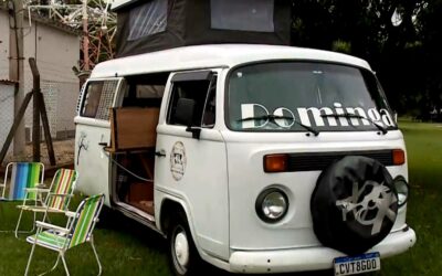 Família de Sorocaba viaja em kombi transformada em motorhome