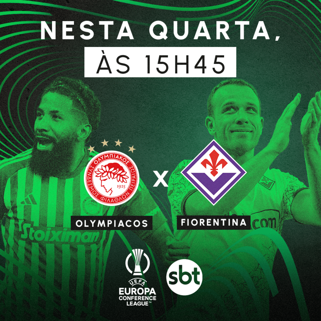 Préjogo Olympiacos x Fiorentina Final da Conference League TV