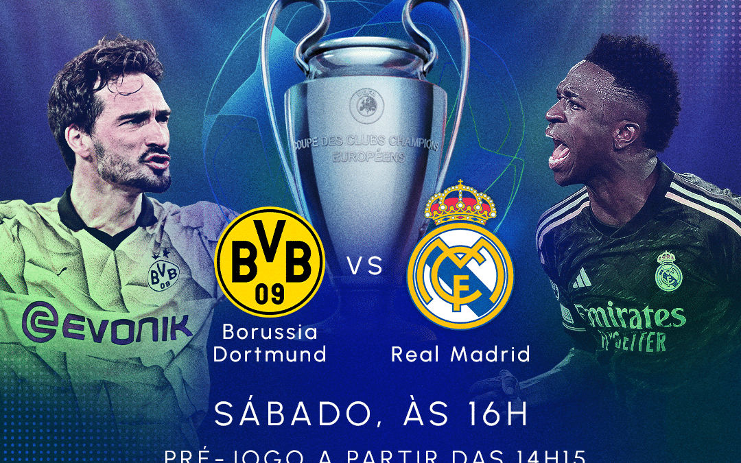 Pré-jogo: Borussia Dortmund x Real Madrid – Final da Champions League