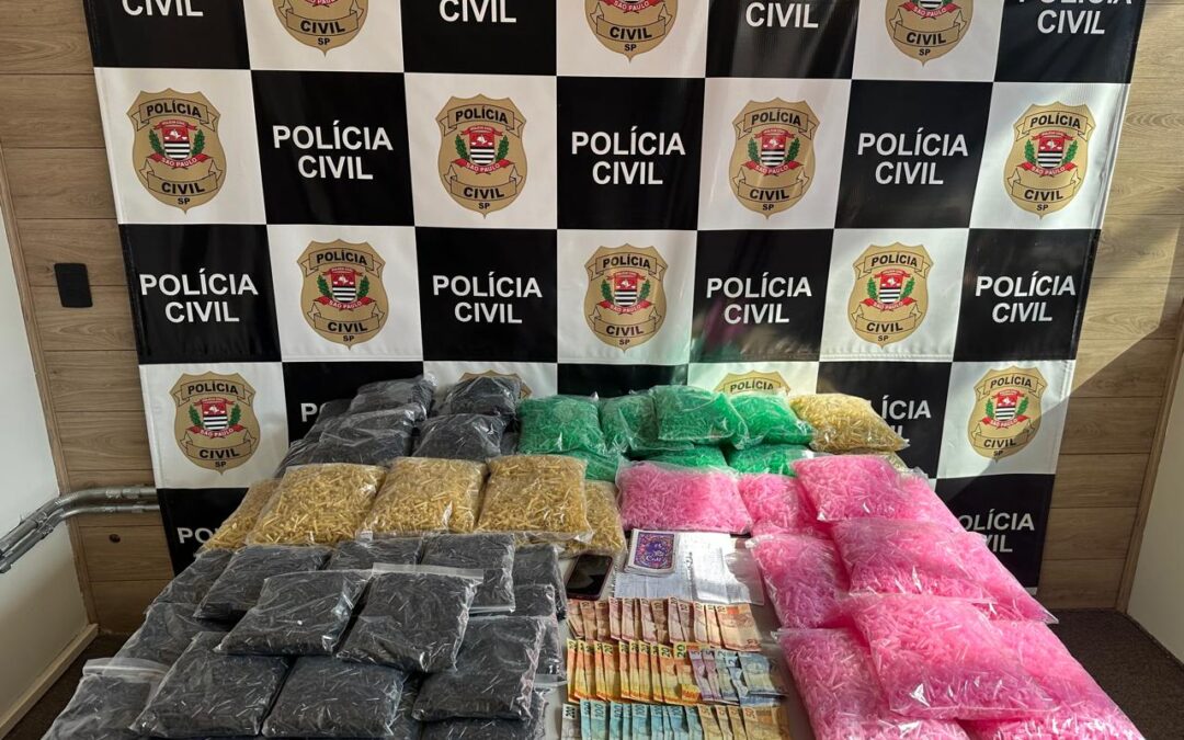 Casal é preso suspeito de tráfico de drogas em São Miguel Arcanjo