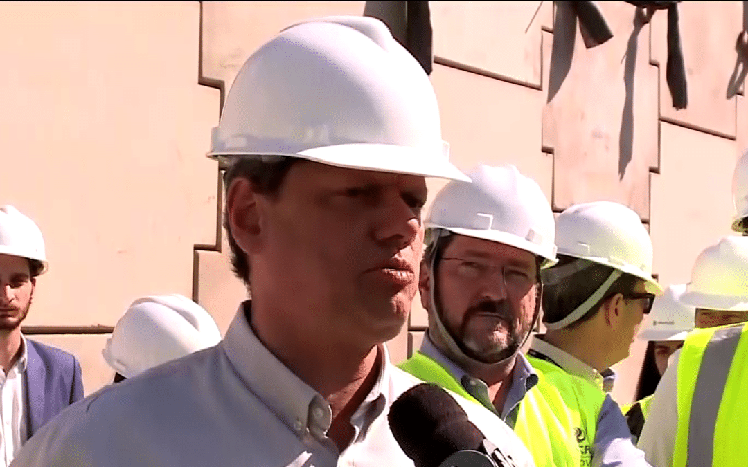 Entrevista Exclusiva: Governador Tarciso de Freitas visita obras de duplicação da Rodovia Raposo Tavares em Alumínio