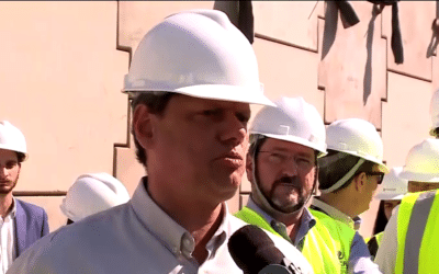 Entrevista Exclusiva: Governador Tarciso de Freitas visita obras de duplicação da Rodovia Raposo Tavares em Alumínio