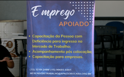 Apae de Sorocaba cria projeto para ajudar deficientes a conseguir emprego