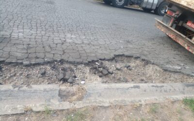 Moradores de Sorocaba reclamam de buracos na Avenida Vila Olímpica