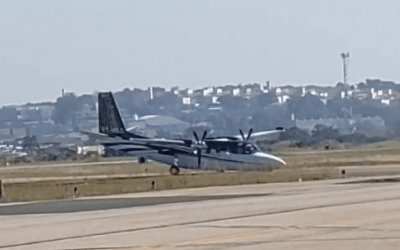 Pouso forçado de avião em Sorocaba: problema no trem de pouso mobiliza equipes de segurança