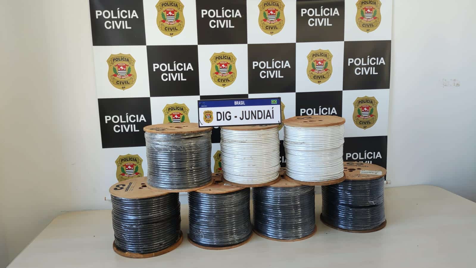 Suspeito de vender cabos furtados é preso em Jundiaí pela Polícia Civil