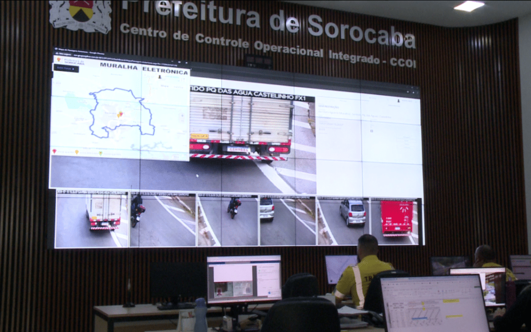 Muralha Eletrônica: sistema utiliza câmeras para monitorar veículos suspeitos em Sorocaba