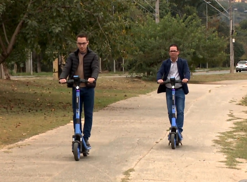 Patinetes elétricos já estão disponíveis para uso em Sorocaba