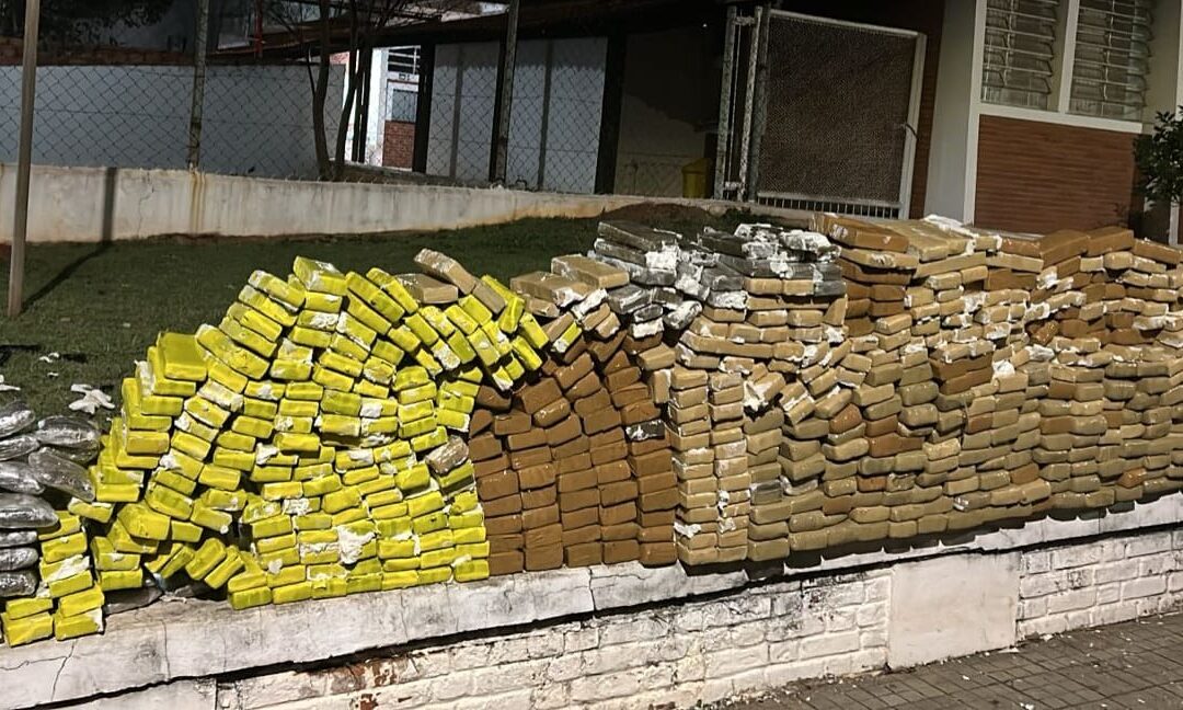 Polícia apreende mais de 500 kg de maconha em Cesário Lange