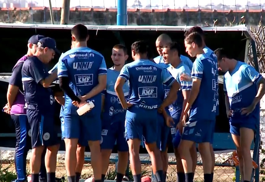 Equipe do São Bento reunida.