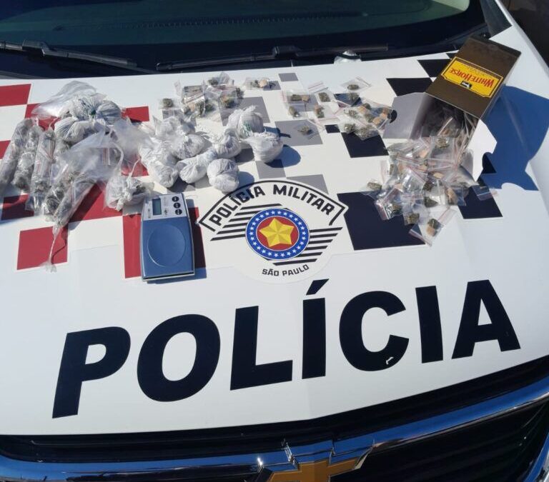 Polícia Militar prende suspeitos de tráfico de drogas em Itapeva