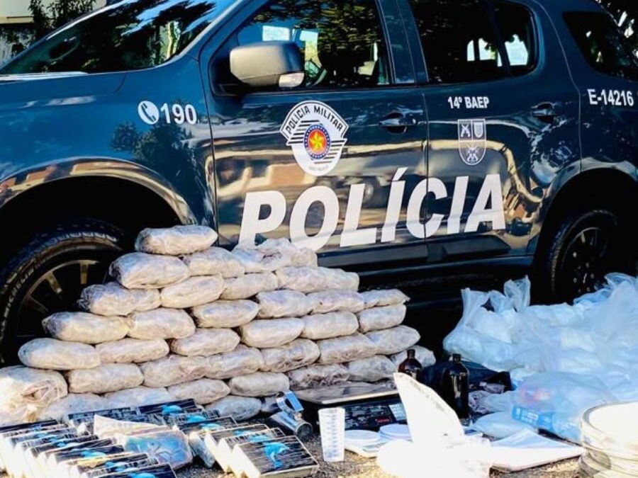 181 kg de cocaína são apreendidos em veículos em Boituva