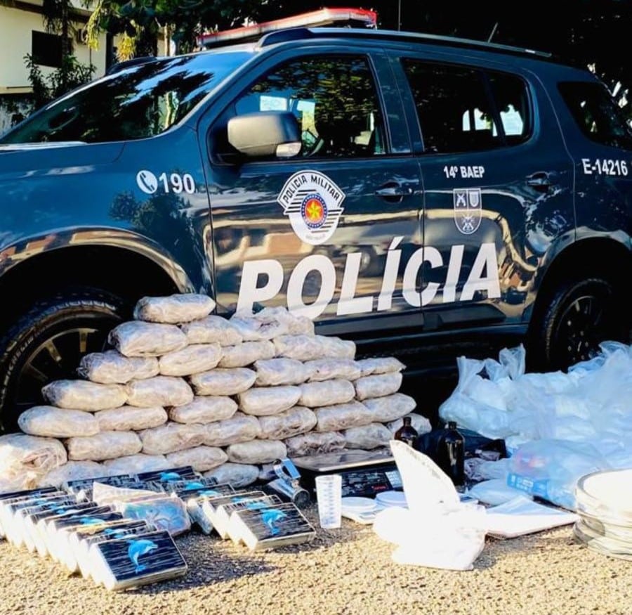 181 kg de cocaína são apreendidos em veículos em Boituva