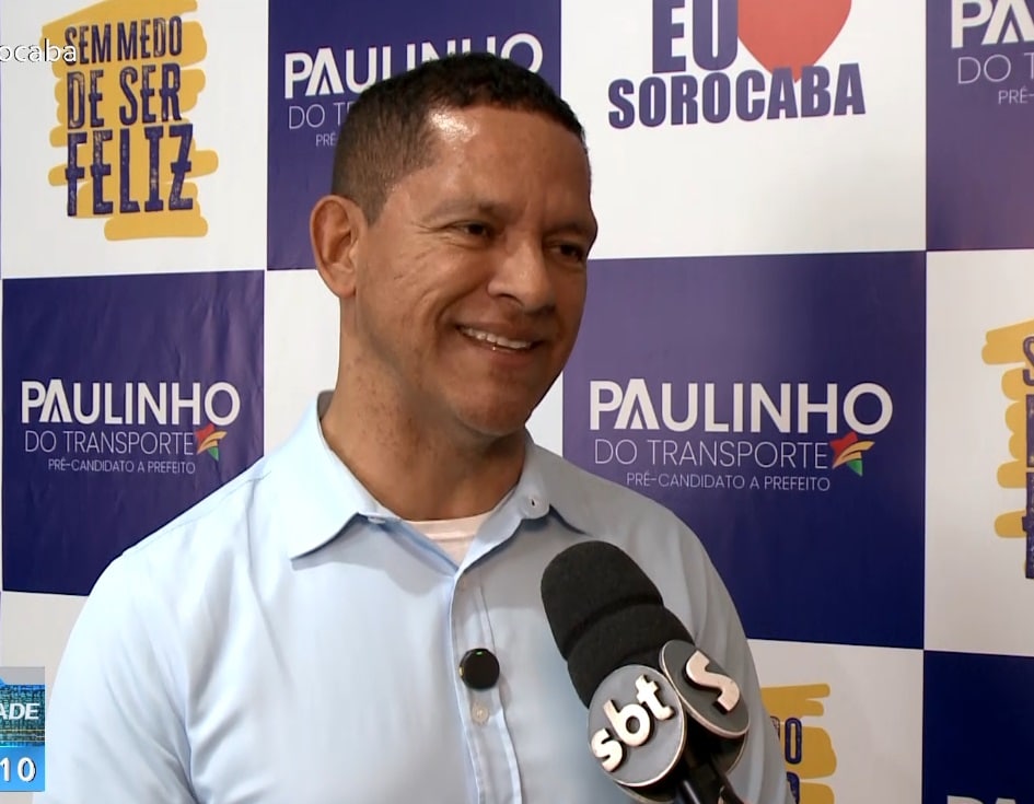 Paulo Estausia em entrevista.