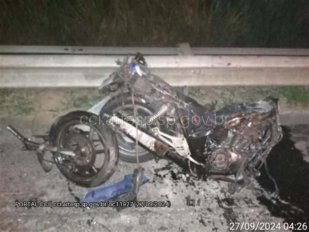 Acidente na Rodovia dos Bandeirantes em Jundiaí resulta na morte de motociclista