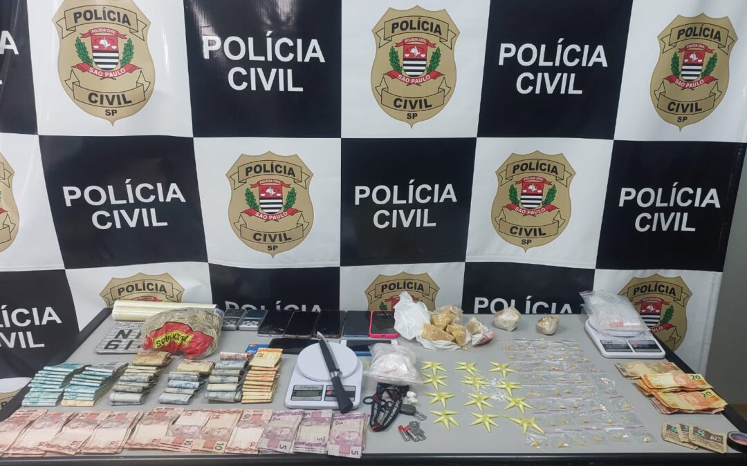 Dois suspeitos de tráfico de drogas são presos em Itapetininga