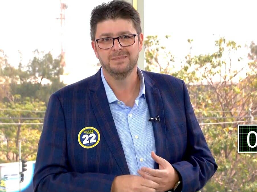 Eleições 2024: Candidato Milton Júnior da Rádio participa de sabatina na TV Sorocaba SBT