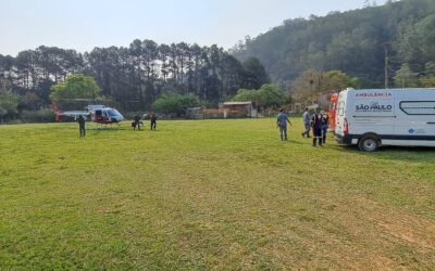 Homem fica gravemente ferido após cair em poço de 20 metros em Mairinque