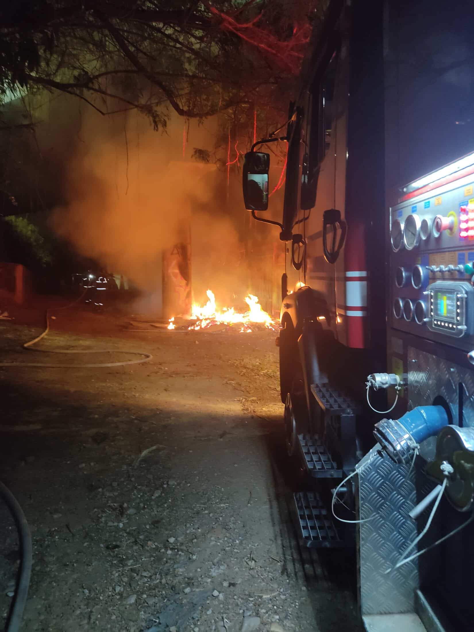 Incêndio destrói barraco em Campo Limpo Paulista; ninguém ficou ferido