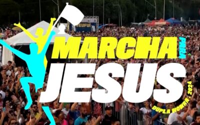 Cerca de 150 mil pessoas participam da Marcha para Jesus