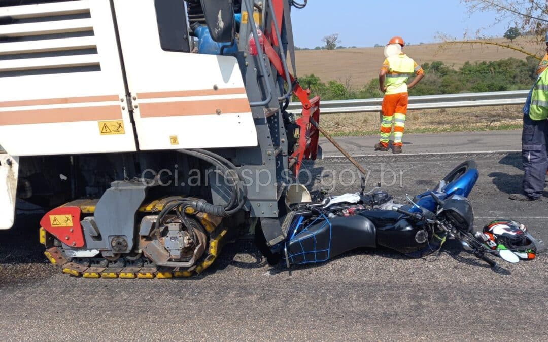 Motociclista morre em rodovia de Itapetininga