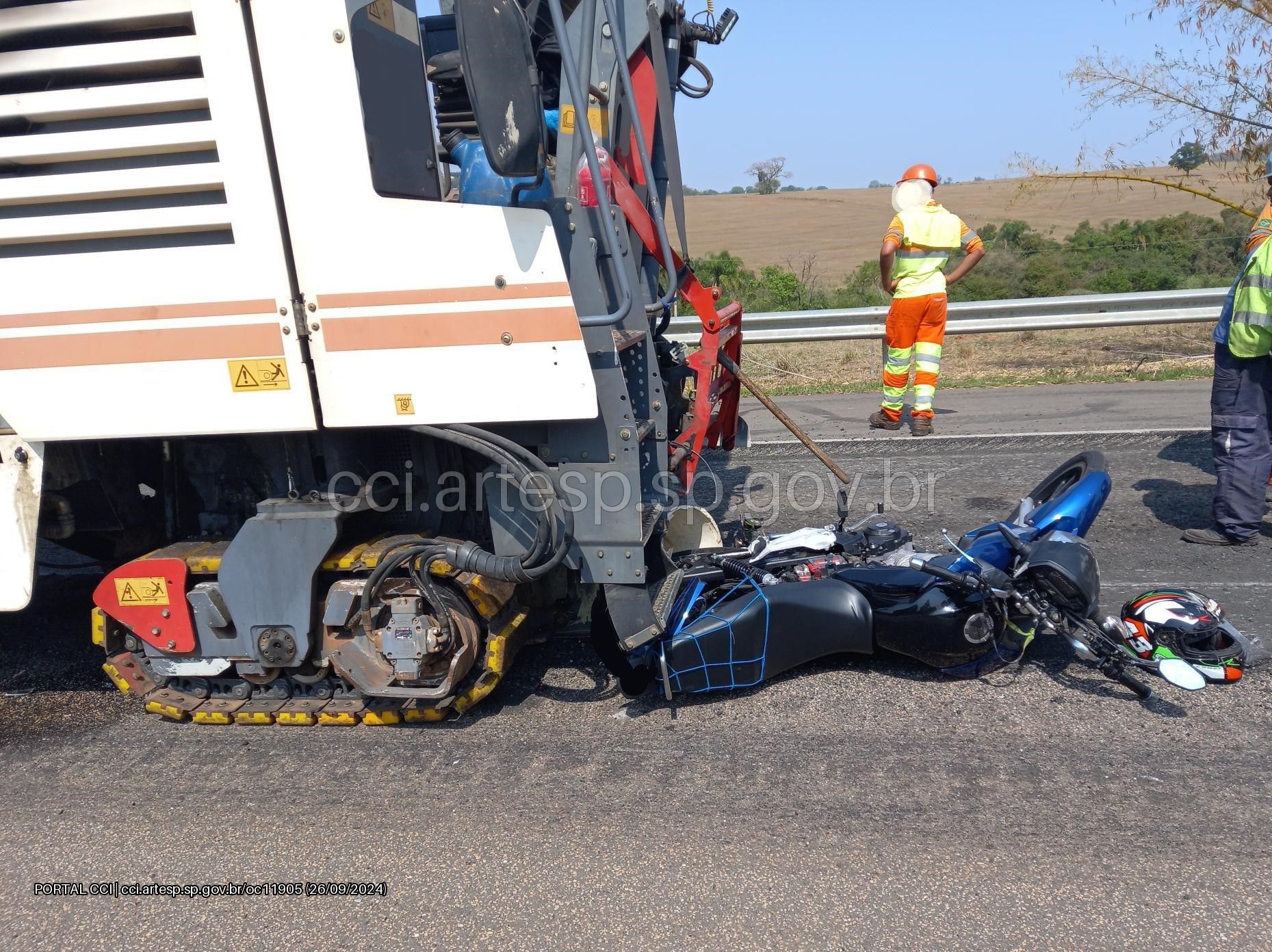 Motociclista morre em acidente na Rodovia Antonio Romano Schincariol, em Itapetininga