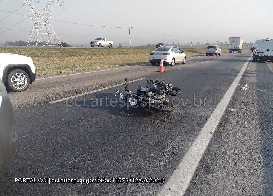 Motociclista morre em acidente na Rodovia Santos Dumont, em Itu