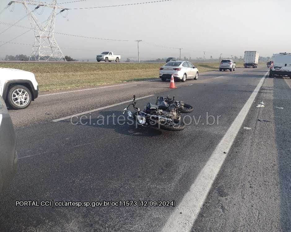 Motociclista morre em acidente na Rodovia Santos Dumont, em Itu