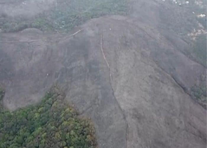 Queimada destruiu 26% da área de preservação na Serra do Mursa