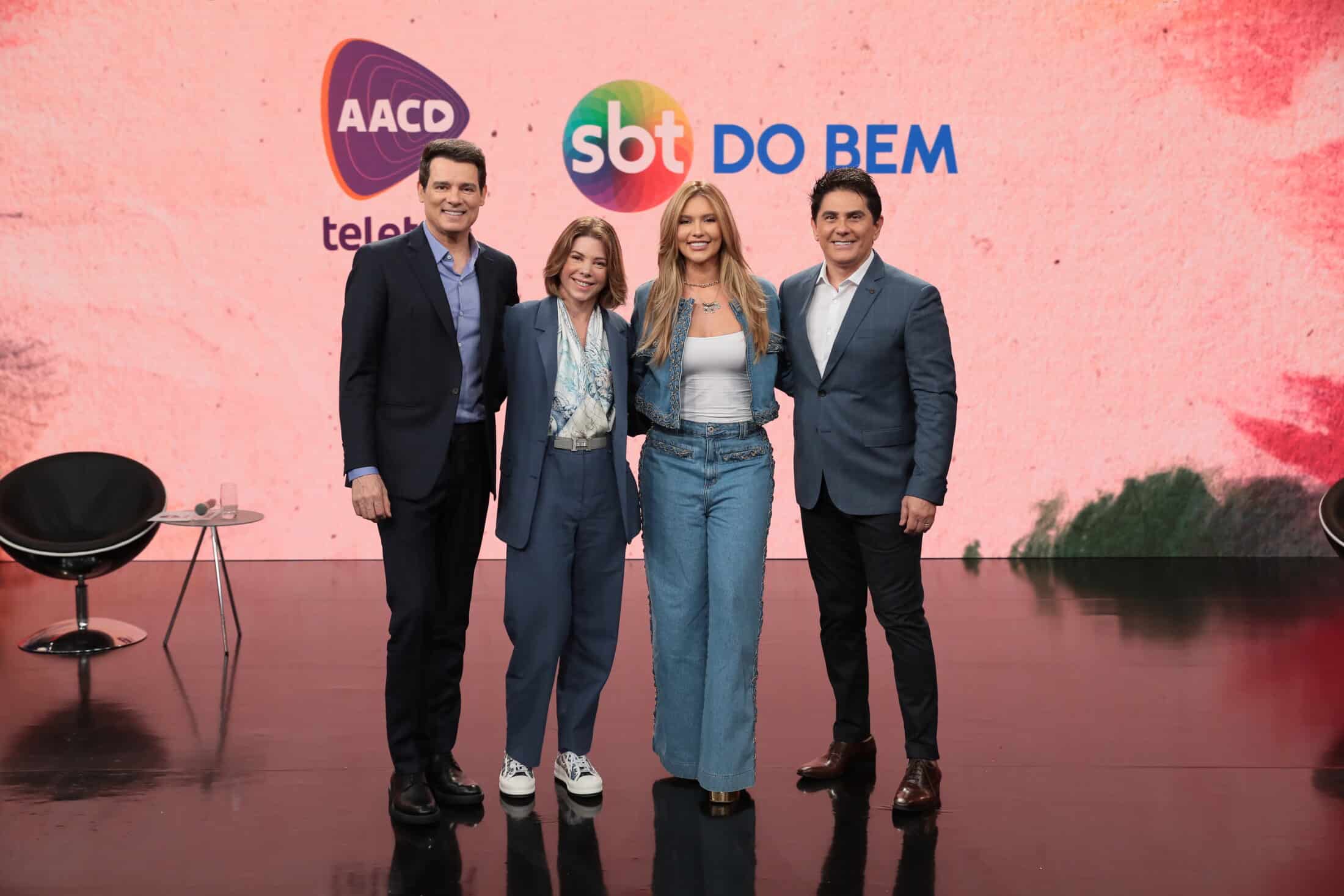 Palco do Teleton 2024.