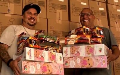 Moradores da região preparam ações para doar brinquedos no Dia das Crianças