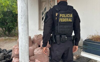 Polícia Federal faz operação contra o tráfico de drogas em Buri