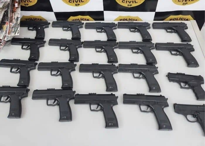 Adolescentes levam armas de brinquedo à escola em Cerquilho