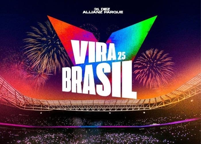 SBT transmitirá o “Vira Brasil – Music Festival” e o “Vira Brasil – USA” no dia 31 de dezembro