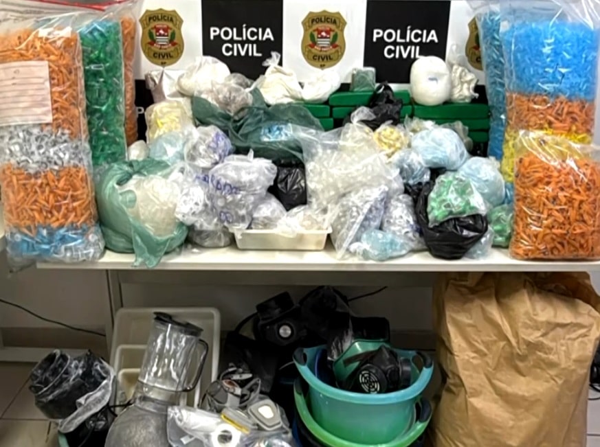 Polícia Civil apreende quase 10 mil porções de drogas em Várzea Paulista